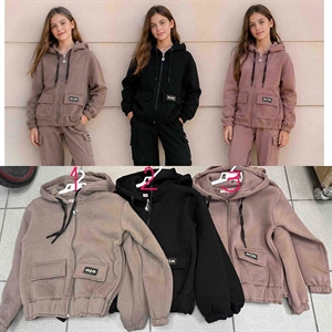 Bluza lekko ocieplana  128-164