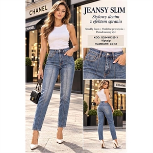 Jeansy damskie  34-42