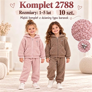 Komplet dziewczęcy  1-5 lat