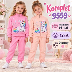 Komplet dziewczęcy  98-128