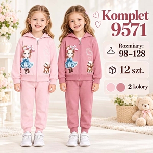 Komplet dziewczęcy  98-128