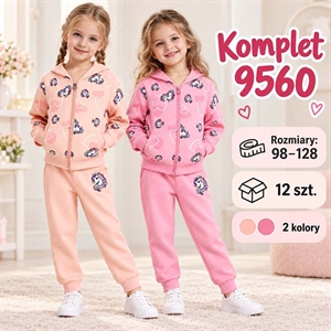 Komplet dziewczęcy  98-128