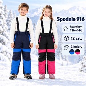Spodnie narciarskie  116-146