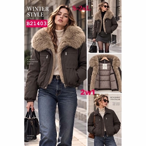 Kurtka damska 2w1  S-2XL