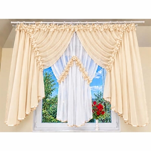 Firanka gotowa  350x150cm