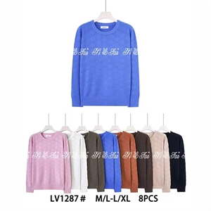 Sweter damski okrągły  M/L-L/XL