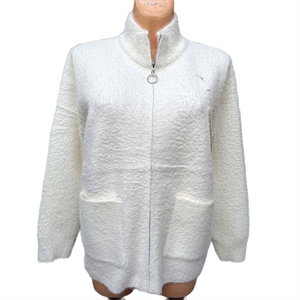 Sweter damski zapinany na zamek M-2XL