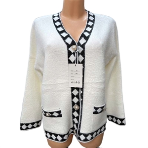 Sweter damski zapinany na guziki M/L XL/2XL