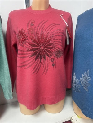 Sweter damski z półgolfem  S-2XL