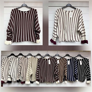 Sweter damski okrągły