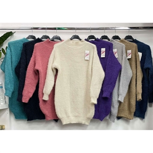 Tunika damska sweterkowa - Produkt Włoski