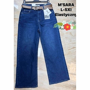Jeansy damskie M'sara  L-5XL