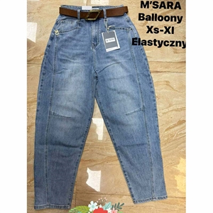 Jeansy balloony M'sara  XS-XL