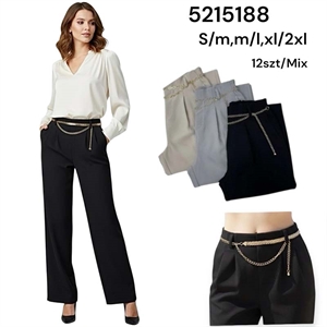 Spodnie damskie szerokie nogawki (S-2XL)