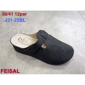 Klapki damskie na koturnie (36-41)