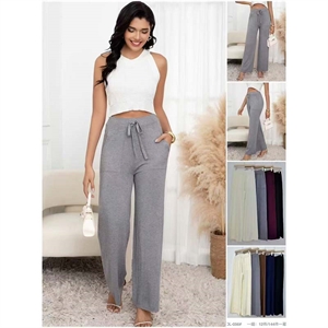 Spodnie damskie szerokie nogawki