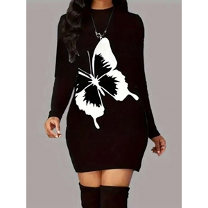 Sukienka damska (S/M-L/XL-2XL/3XL) - Turecki Produkt