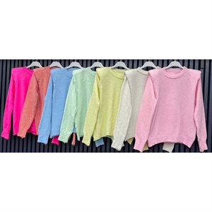 Sweter damski okrągły - Produkt Włoski