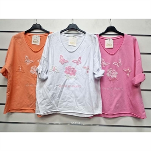 Bluzka damska 100% BAWEŁNA - Produkt Włoski