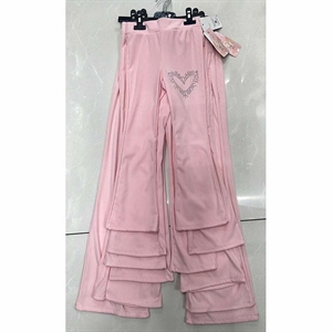 Spodnie dziewczęce prążek  6-16 lat