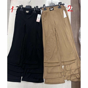 Spodnie dziewczęce prążek  6-16 lat