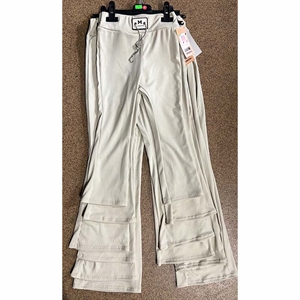 Spodnie dziewczęce prążek  4-14 lat