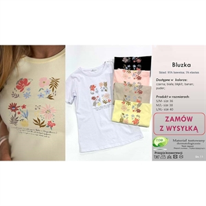 Bluzka damska produkt Polski  S/M-L/XL(36-40)