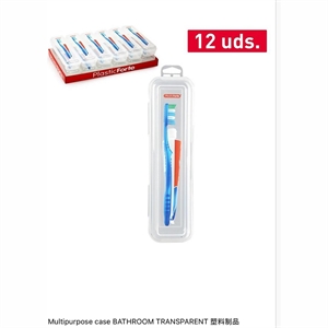 Wielofunkcyjne etui łazienkowe przezroczyste