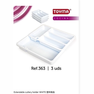 Wysuwany uchwyt na sztućce