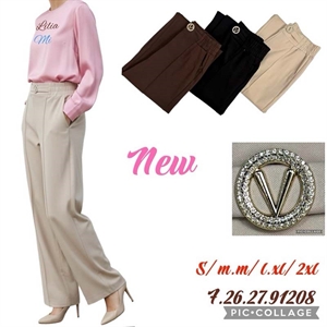 Spodnie damskie szerokie nogawki (S-2XL)