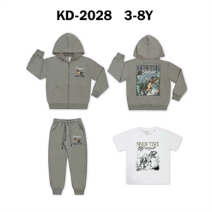 Komplet chłopięcy 3cz (3-8)