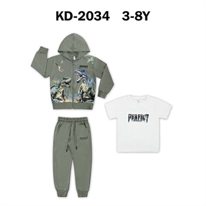 Komplet chłopięcy 3cz (3-8)