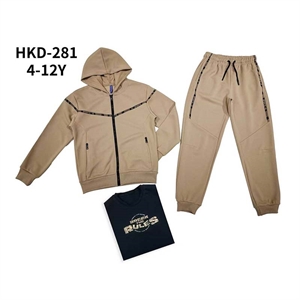 Komplet chłopięcy 3cz (4-12)