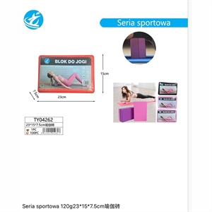 Akcesoria sportowe - Blok do jogi