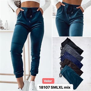 Spodnie welurowe  S/M-L/XL