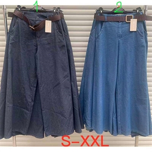 Spodnie szerokie nogawki damskie produkt Włoski  S-2XL