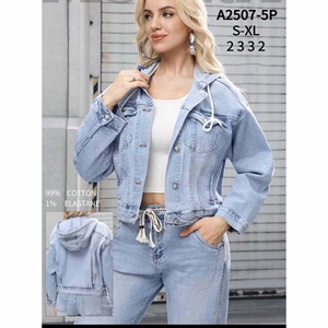 Kurtka jeansowa damska M'sara  S-XL