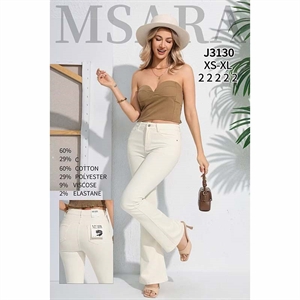 Jeansy dzwony damskie M'sara  XS-XL