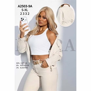 Kurtka jeansowa damska M'sara  S-XL