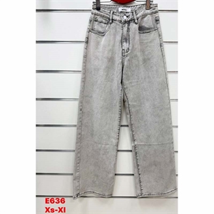 Jeansy szerokie nogawki  XS-XL