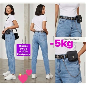Jeansy damskie Big Size  30-38(L-4XL)