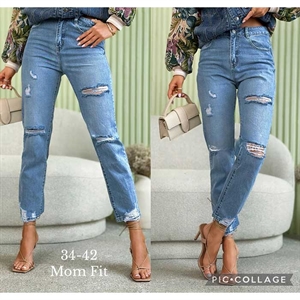 Jeansy mom fit  34-42