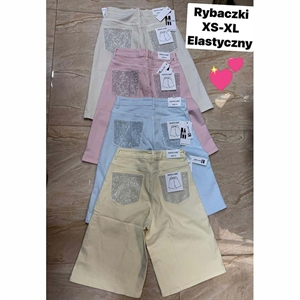 Rybaczki jeansowe damskie XS-XL