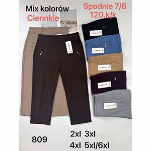 Spodnie cienkie damskie  2XL-5XL/6XL