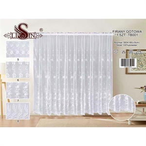 Firanka gotowa  300x180cm (± 5cm)