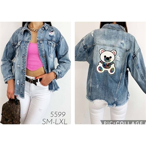 Kurtka jeansowa damska  S/M-L/XL