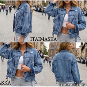 Kurtka jeansowa damska