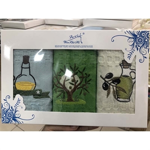 Komplet ręczników 3szt 40x60cm