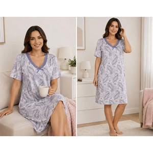 Koszula nocna wiskoza damska produkt Turecki  M-XL