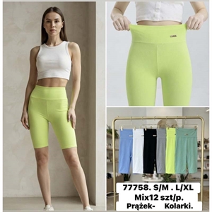 Legginsy krótkie damskie  S/M-L/XL